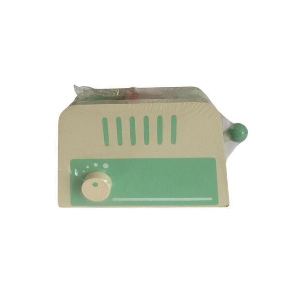 Imaginative Play Toaster Toy Green - Bullseye's Playground NWT - Picture 2 of 5